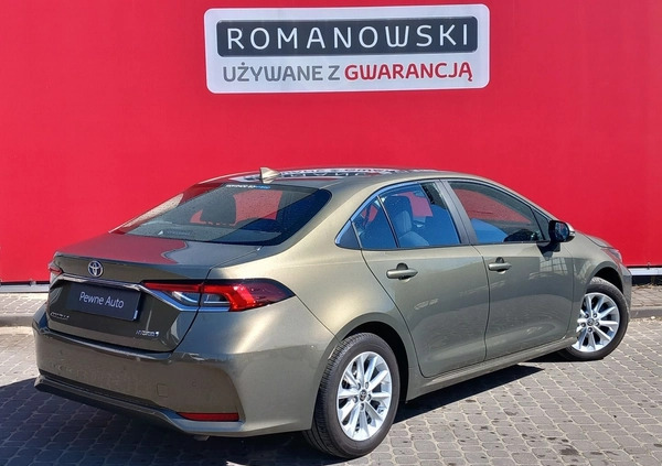 Toyota Corolla cena 100780 przebieg: 34362, rok produkcji 2022 z Dynów małe 466